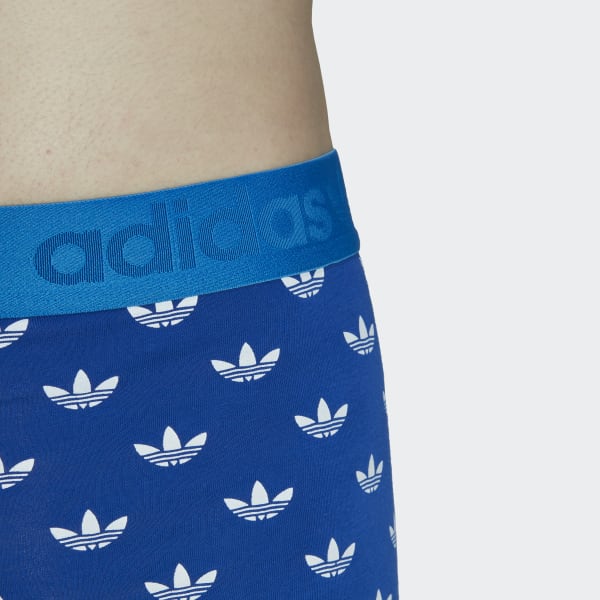 modrá Boxerky Comfort Flex Cotton Print - 3 kusy HPN24