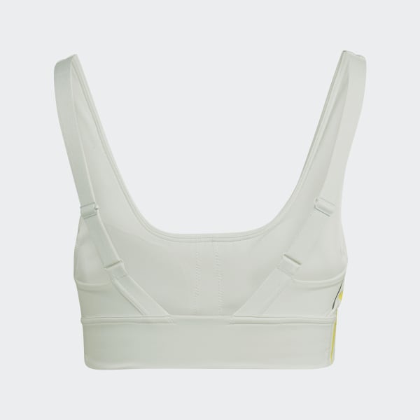 Verde Top Deportivo HIIT Powerimpact Luxe Training Soporte Medio