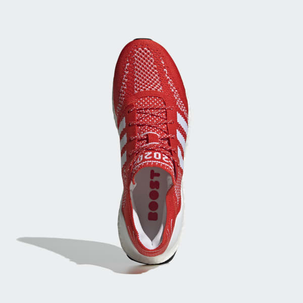 Red Ultraboost DNA Prime Shoes