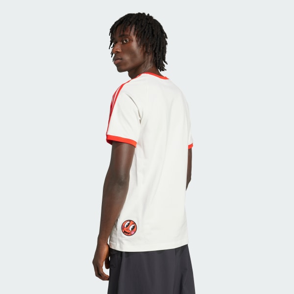 White adidas Originals Tee