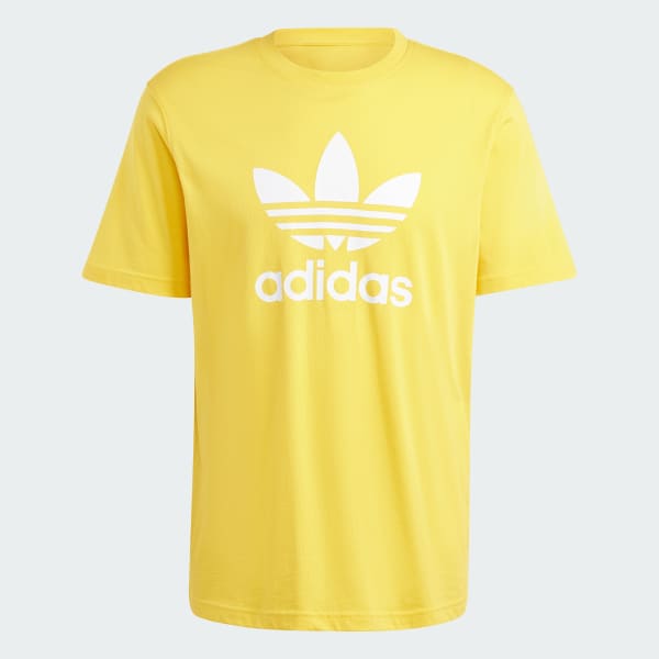 Yellow Adicolor Trefoil Tee