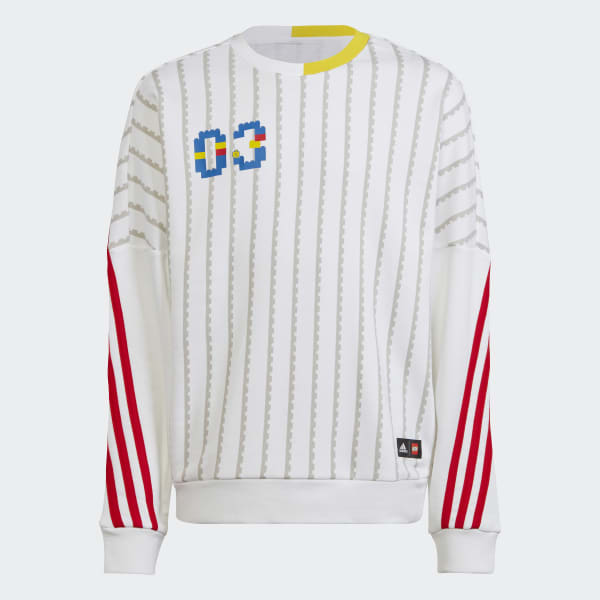 Hvid adidas x Classic LEGO® Crewneck sweatshirt