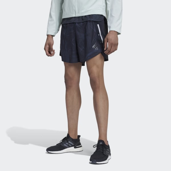 Negro Shorts Designed for Running for the Oceans CJ412