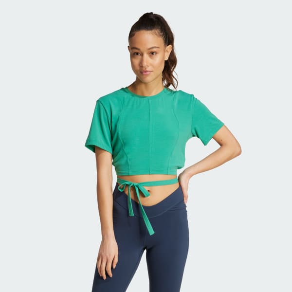 Green Yoga Tee