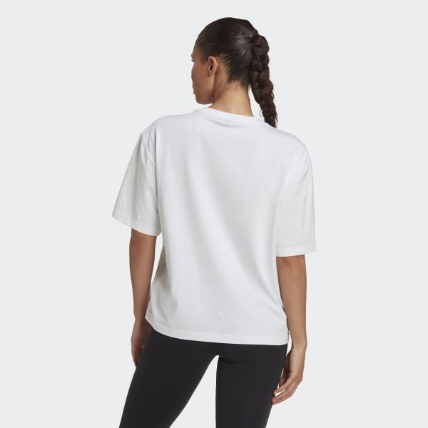Branco T-shirt Badge of Sport Future Icons