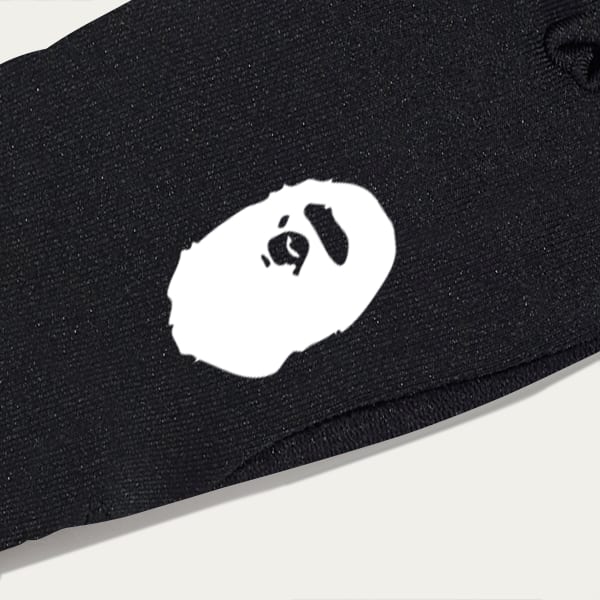 Black BAPE CAMO GLOVE