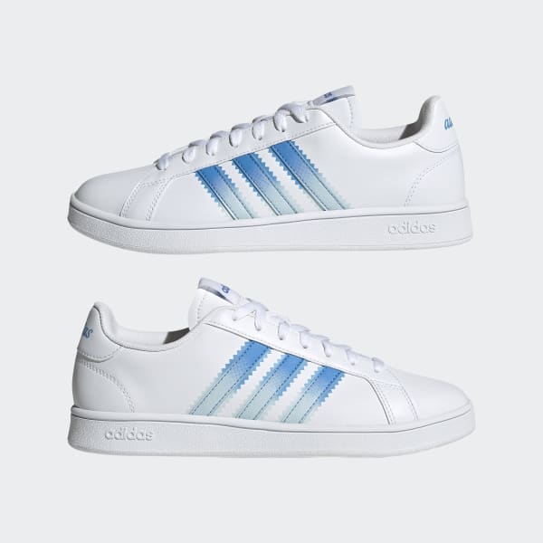Tênis Grand Court Base Beyond - Branco adidas | adidas Brasil
