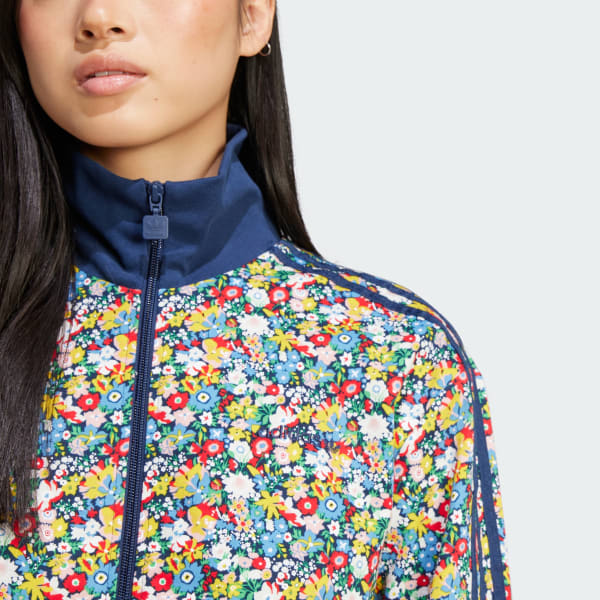 アディダス Liberty London フローラル トラックトップ - マルチ