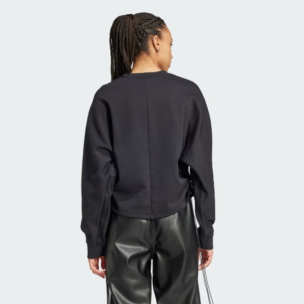 Adidas ruched hoodie outlet
