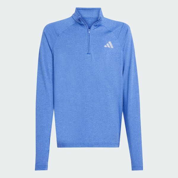Blue All Sports Favorite 1/4-Zip Long Sleeve Tee