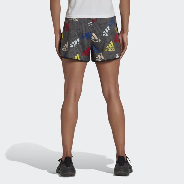 Czerń 3-Stripes Sport Brand Love Shorts CT406