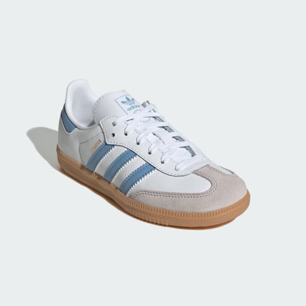 White Samba OG Shoes Kids