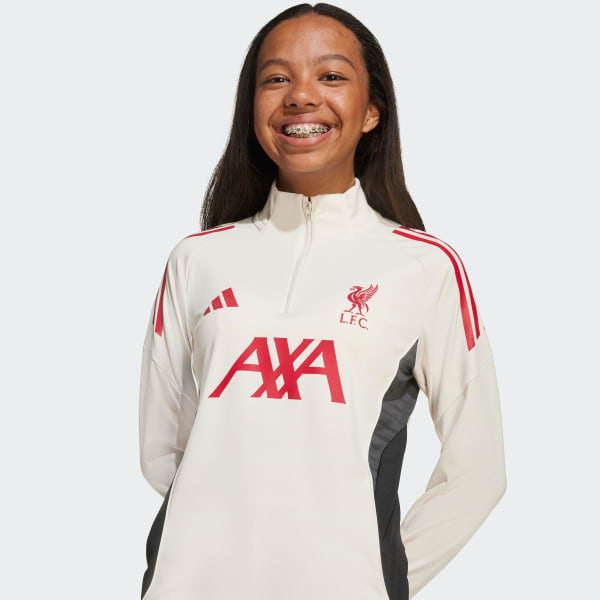 Liverpool FC ホワイト ジャージ adidas Liverpool FC Tiro 25 Competition Training Top Kids