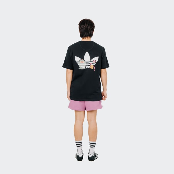 Black adidas ESS TEE x DMEOW I