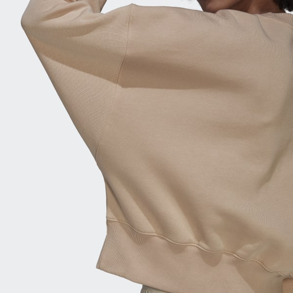 Μπεζ Adicolor Essentials Fleece Sweatshirt IZQ74