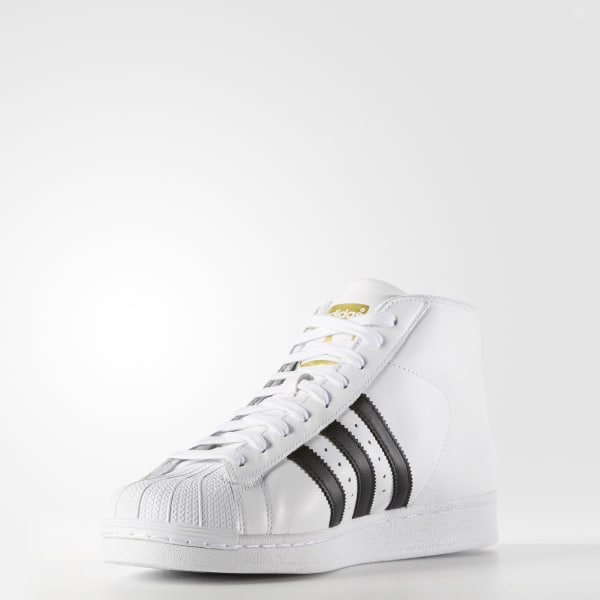 adidas Men's Pro Model Shoes - White 