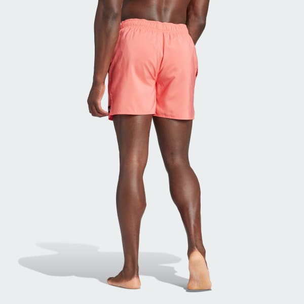 adidas Solid CLX Short-Length - | Red | Swim Shorts Men\'s Swim US adidas