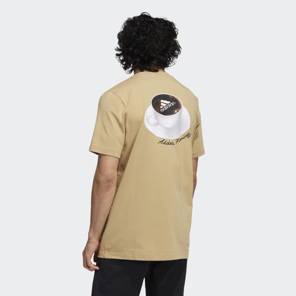 Bezowy BOOST You Up Graphic Tee ZP993