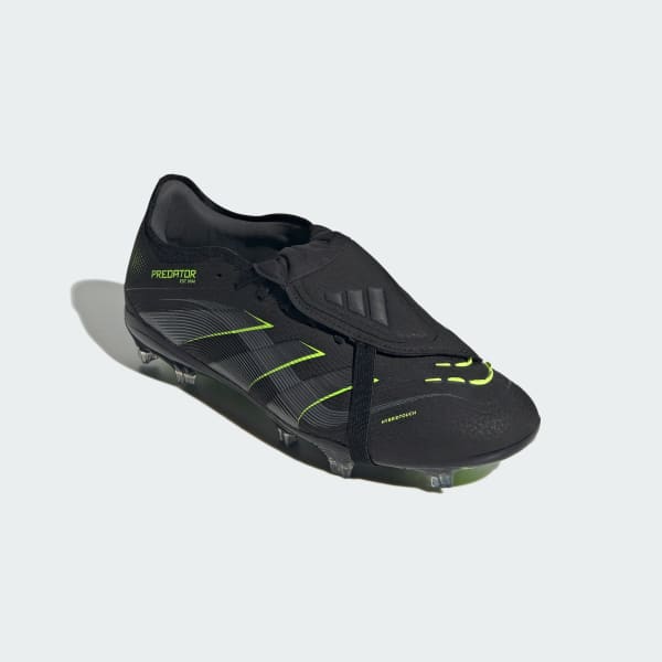 Nero Scarpe da calcio Predator Pro Fold-Over Tongue Firm Ground
