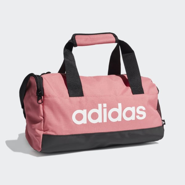 adidas Essentials Logo Duffel Bag Extra Small - Pink | adidas UK