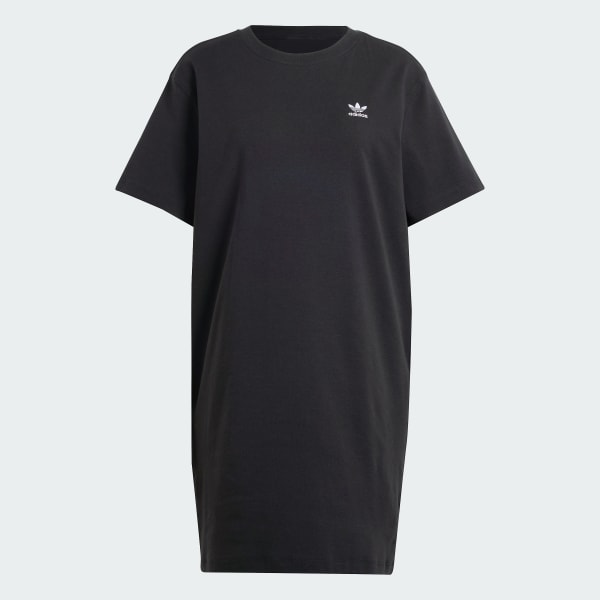 Preto Vestido Trefoil