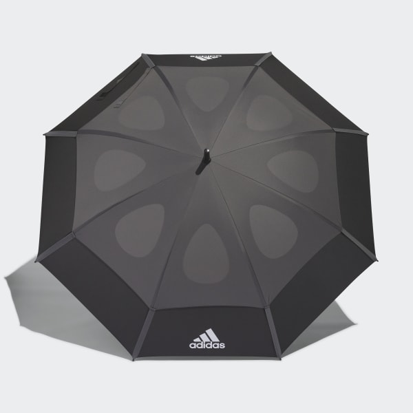 Black Double Canopy Golf Umbrella 64" 