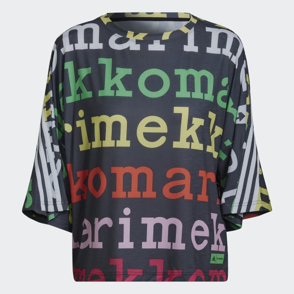 Black Marimekko x adidas T-Shirt CJ435