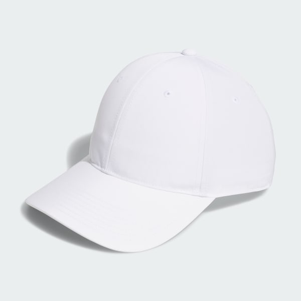 White Golf Performance Crestable Hat