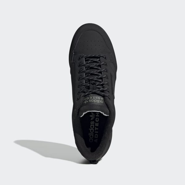 all black adidas continental