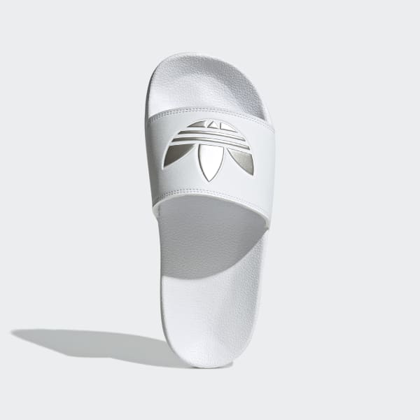 Bialy adilette Lite Slides
