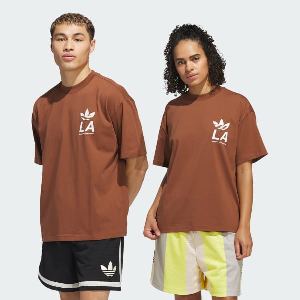 adidas Remera Estampada adidas Sport Design Studio Store Marrón