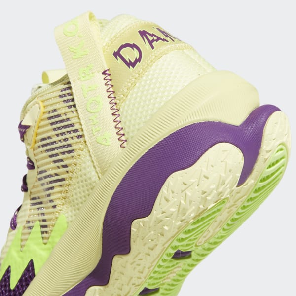 adidas Dame 8 Shoes - Yellow | kids basketball | adidas US