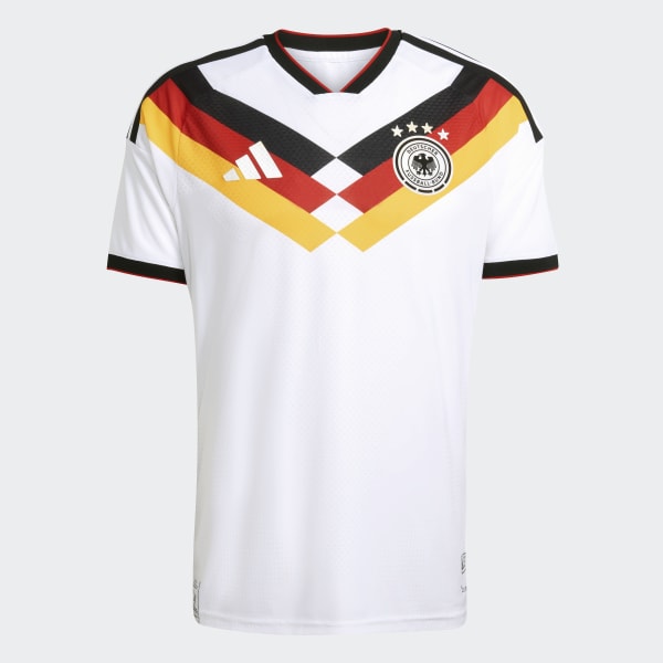 adidas Germany 26 Home Authentic Jersey - White | Free Shipping