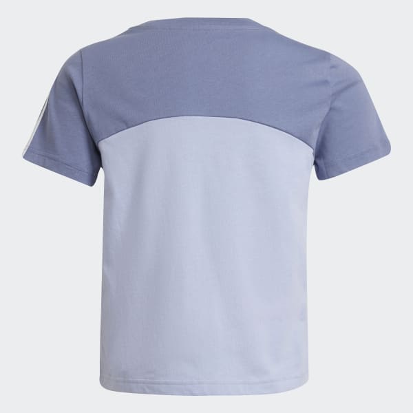 Morado Camiseta adidas Essentials Colorblock ISB45