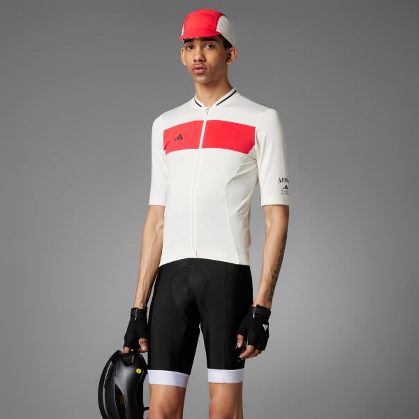 สีแดง หมวกปั่นจักรยานใส่ได้สองด้าน adidas Heritage