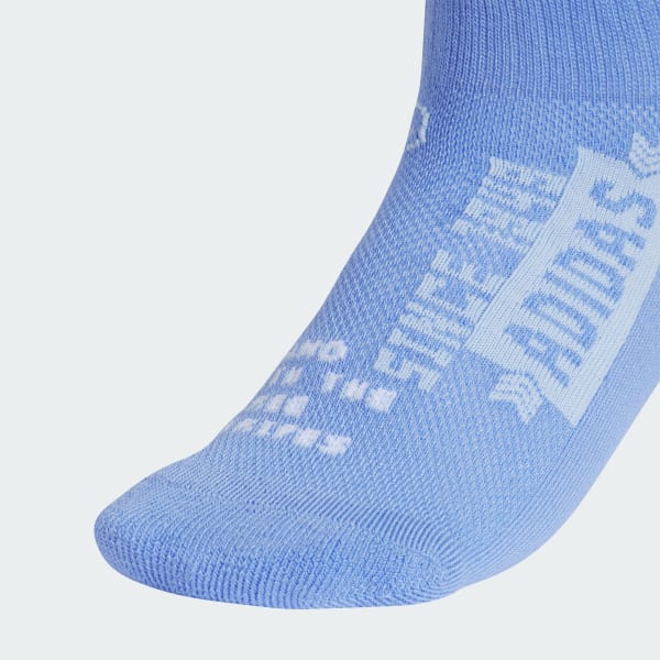 Blue Youth Cushioned Graphic 6-Pack Quarter