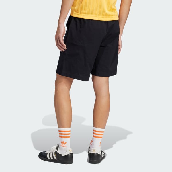 Black Essentials Seersucker Shorts