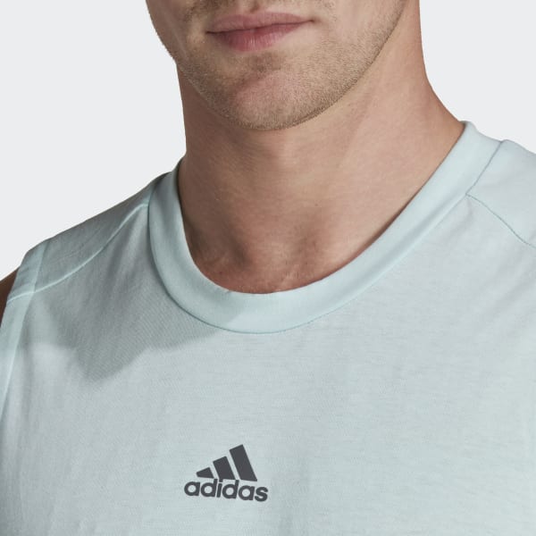 Azul Polera sin Mangas AEROREADY Yoga L6060