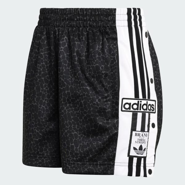 Black AOP ADI-BREAK SHORTS
