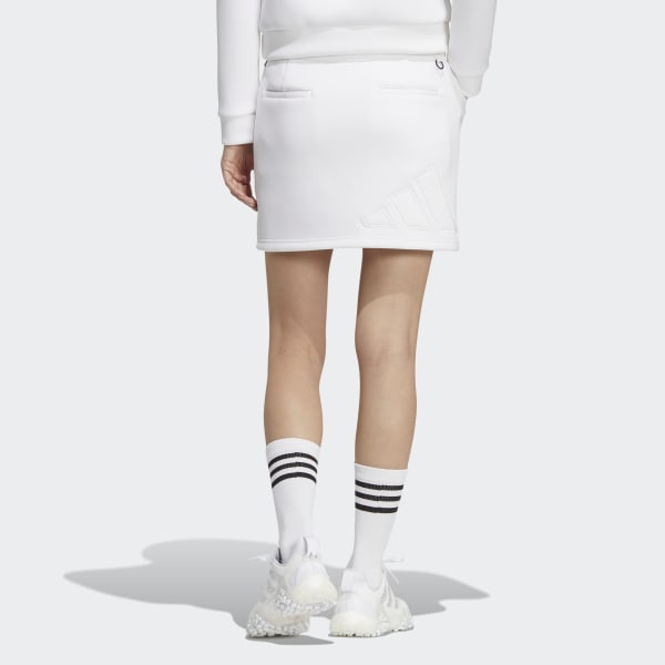 White 3-Bar Skirt Z9226