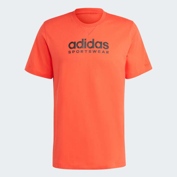 Red All SZN Graphic Tee