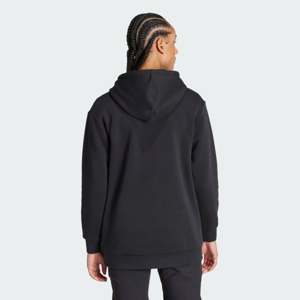 Negro Sudadera con Gorro Terrex Multi Logo Grande