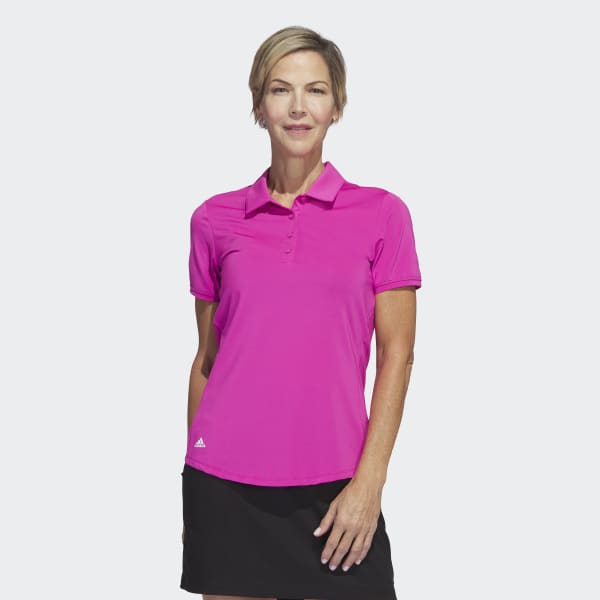 adidas Ultimate365 Solid Polo Shirt - Pink | adidas Australia