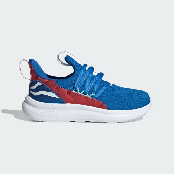 Blue adidas Marvel Captain America Lite Racer Adapt 7.0 Shoes Kids