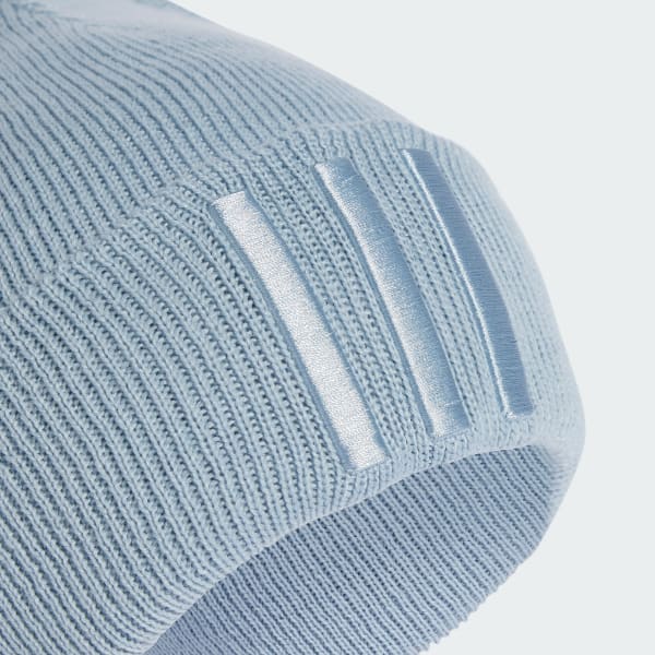 adidas 3 Stripes Beanie Blue adidas UK