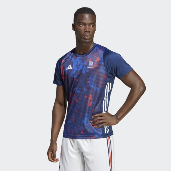 Conciliador Rectángulo toma una foto Camiseta Francia Handball - Azul adidas | adidas España