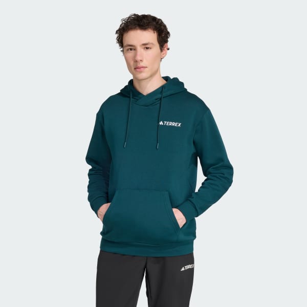 Verde Buzo con Capucha Terrex Multi Logo Pequeño