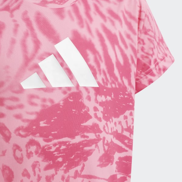 Rosa AEROREADY Sport Icons Animal Print T-Shirt