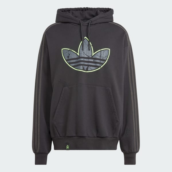Adidas youth hoodie black top
