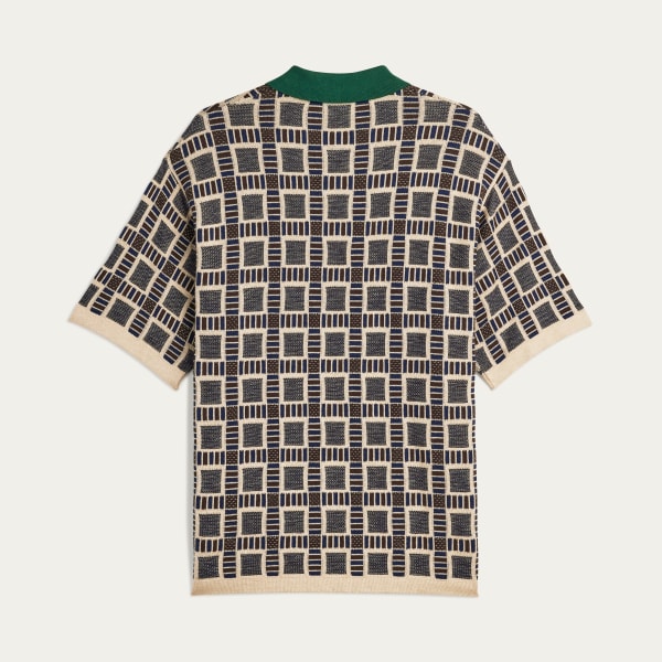 Adidas Brain Dead Knit Polo Shirt SHOP ONLINE